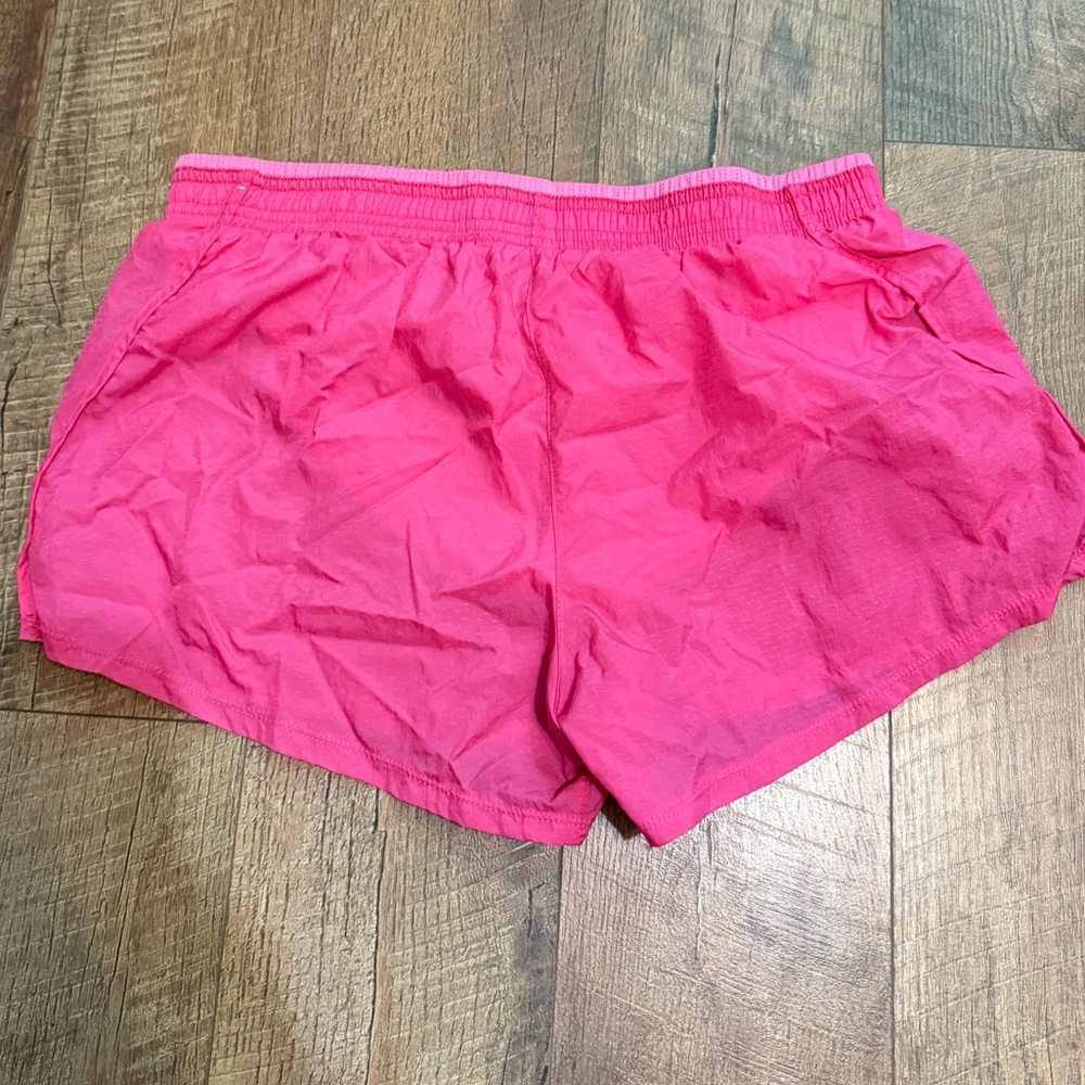 Nike Women's Hot Pink Athletic Shorts - Picture 3 of 3